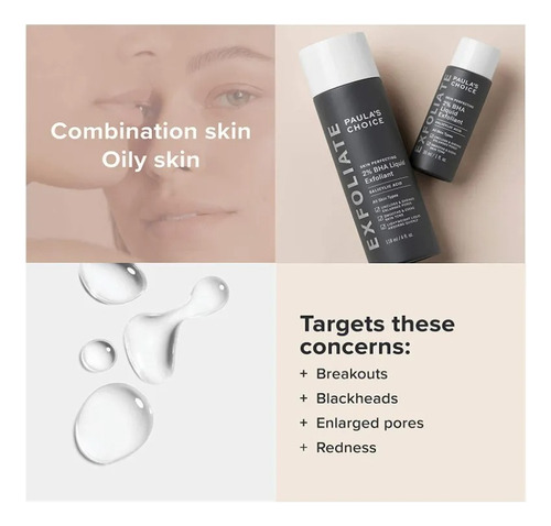 Paula's Choice Ácido Salicílico 2% Bha Liquid Exfoliant118ml