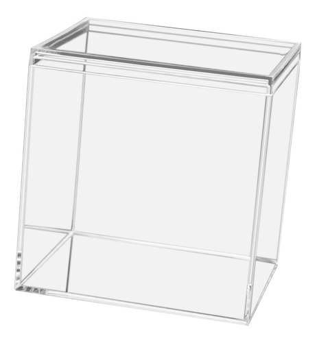 Caja De Almacenamiento De Acrílico 7,5 Cm X 7,5 Cm X 7,5 Cm