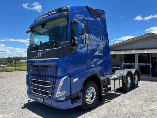 Volvo Fh 540 6x4 Ano 2023/2023 Azul Susp. Mola Pacote Ec Fh