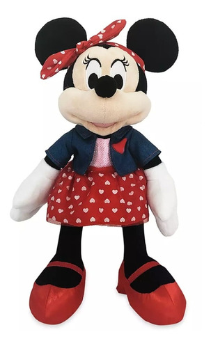 Disney Store Peluche Minnie Mouse San Valentin 40 Cm 2021