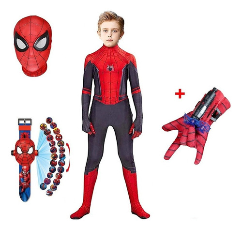Disfraz Infantil De Spider-man De Niño Tom Holland Es