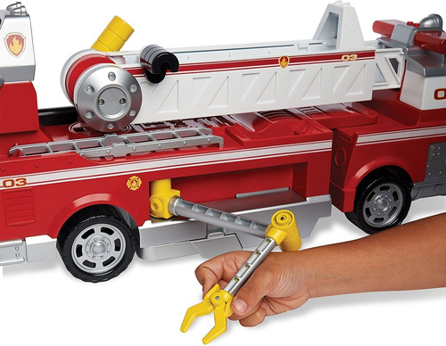 Imagen 8 de 10 de Paw Patrol Camion De Bomberos Patrulla Canina 100% Original