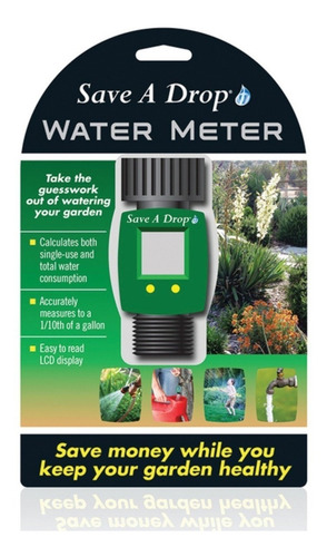 Imagen 3 de 4 de Caudalimetro Digital Medidor De Agua Liquidos Flujo Ahorro