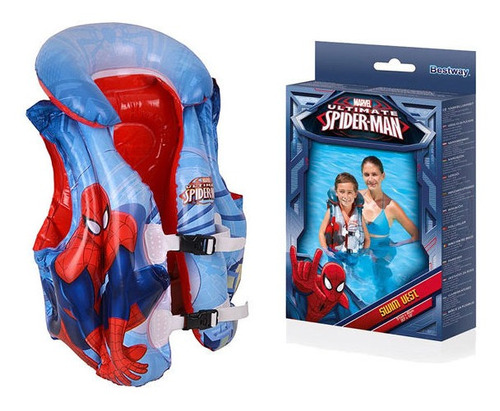 Spiderman Chaleco Inflable - Mosca