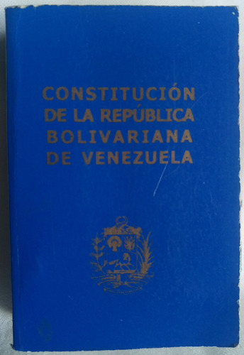 Mini Constitucion Bolivariana De Venezuela 1999 + Bolsillo