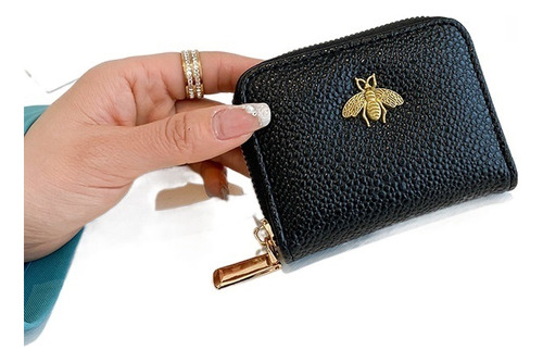 Monedero Compacto Para Mujer Little Bee Card Holder Ym
