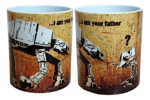 Taza Ceramica Star Wars Enemy Robots