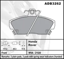 Comprar Juego Pastillas Freno Rover 214 216 Sistema Delphi Comline