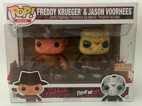 Funko Pop! Horror Freddy Krueger & Jason Voorhees 2 Pack