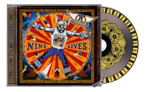 Aerosmith Nine Lives Importado Disco Cd