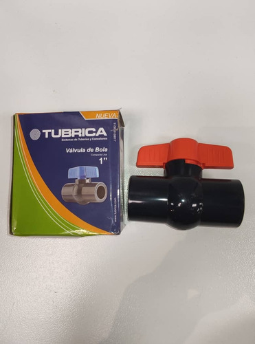 Llave De Paso 1'' Soldar (pegar) / Tubrica 