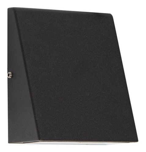 Aplique Pared Moderno Exteriores Negro Luz Led 3w Lumimexico 04824-2