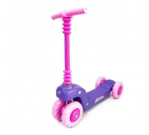 Monopatín de pie Vegui Quickly Unisex azul y amarillo para niños