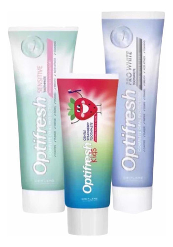 Set X3 Cremas Dentales Sin Triclosan 2 - mL a $266