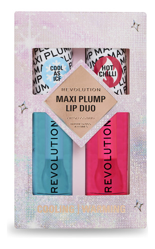 Set Labios Maxi Plump Cool And Hot Make Up Revolution