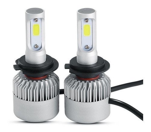 Imagen 2 de 10 de Kit Led Cree H7 Luces Bajas Peugeot 207 208 301 307 308 408