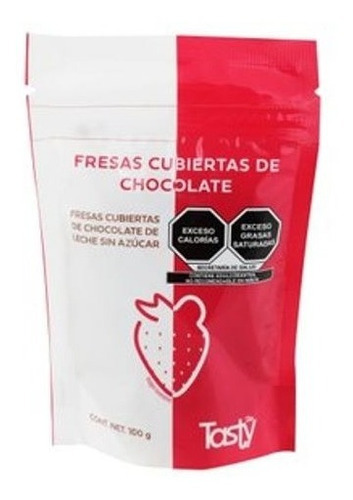 Fresas Cubiertas De Chocolate Sin Azúcar