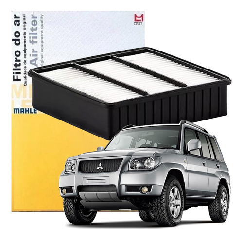 Filtro De Ar Do Motor - Mitsubishi Pajero Tr4 Lancer Airtrek