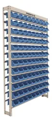 Comprar Estante Gaveteiro Com 108 Gavetas N3 Azul E Bege Presto no Mercado Livre