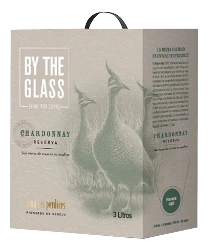 Las Perdices Chardonnay Reserva Bag In Box 3 Lts Vino Blanco