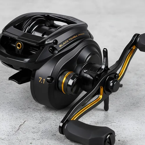 Carretilha Maruri Black Tamba Pro 11 Rol 8 Kg Cor Preto Lado da m...