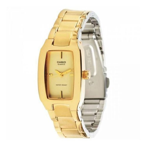 Reloj Para Mujer Casio Ltp_1165n_9cr Dorado