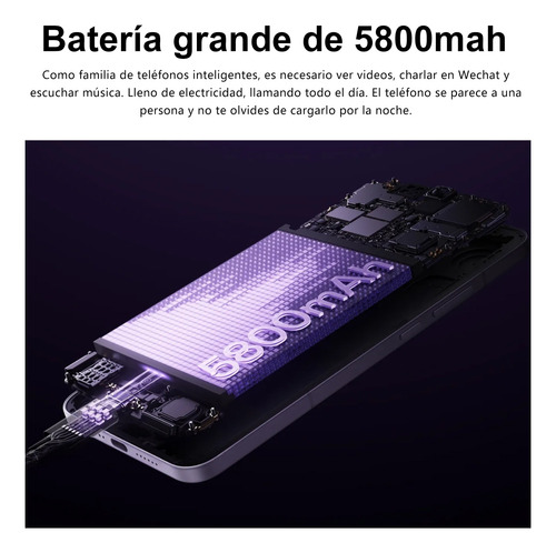 Taplet Reno 13 Pro Dual Sim 16gb+512ggb 2025 El Más Popular Smartphone Android 14 5g Wifi Súper Barato Celular Desbloquea Batería De Larga Duración Negro