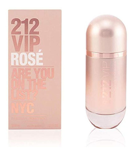 Carolina Herrera 212 Vip Rose Eau De Parfum Spray Para Mujer