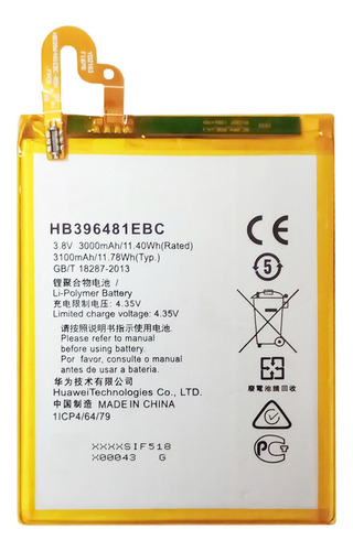 Bateria Huawei Y6 2 Ii Gw G8 Rio Honor 5x Cam-l03 3000 Mah