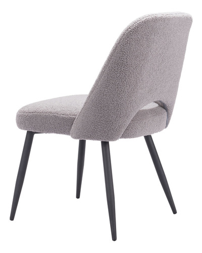 Silla De Comedor Teddy Gris Këssa Muebles