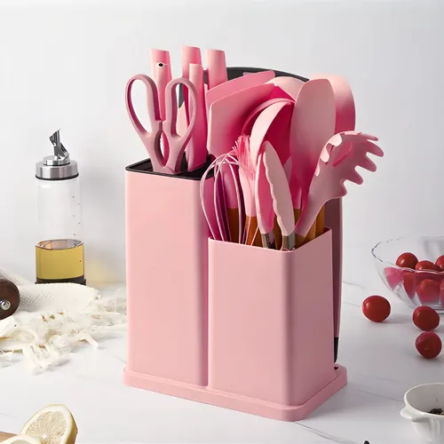 Kit Utensílios De Cozinha Jogo Completo 19 Peças