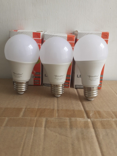 Bombillo Led Bulbo 7w 9w 12w 85v-285v 6500k Luz Blanca