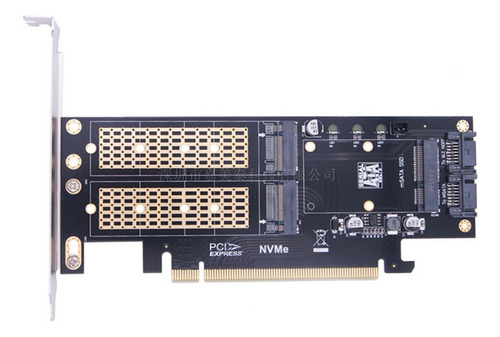 Adaptador De Tarjeta De Expansión M.2 Nvme A Pci-e 4x 3 En 1