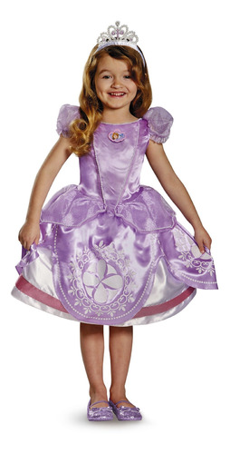Disfraz Infantil De La Princesa Sofía De Disney