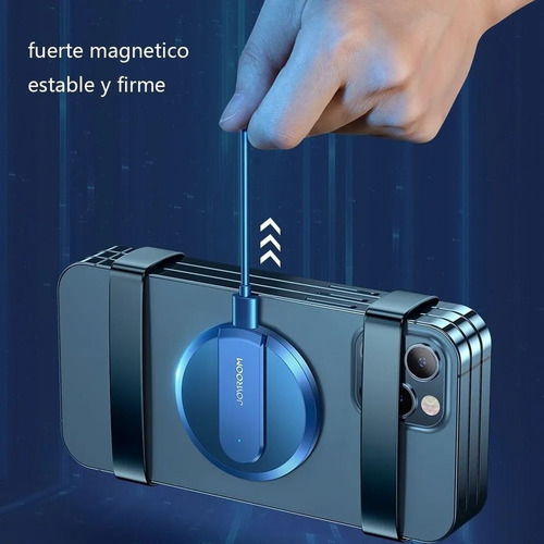 Imagen 3 de 4 de Cargador Inalámbrico Qi Ultra Delgado Carga Rápida 15 W