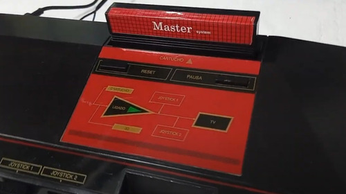 Console Master System Tectoy (anos 90) Original Completo E Revisado + Brinde Tectoy Master System 1 (Recondicionado)