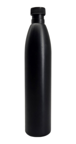 Botella Poli Negra 300ml Tapa Plana 50 Pza Y 100ml 50 Pza