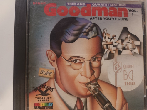 Benny Goodman After You're Gone Vol 1 Cd (usado) 