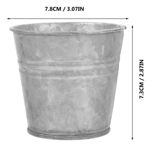 2 Macetas Suculentas De 10,5 Cm, Maceta De Flores De Estilo