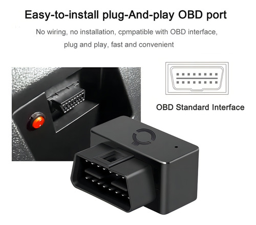 Tracker Localizador Gps Obd2 App Rastreador Vehicular Escucha Voz Auto Plataforma Ilimitada + Cuenta Yosoo
