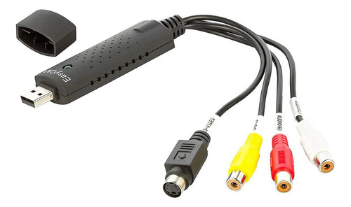 Kit Com 5 Placa De Captura Video Easycap Audio Usb