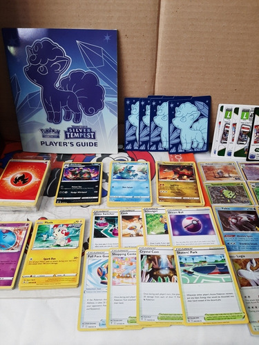 Elite Trainer Box Silver Tempest Abierta Con Muchas Tarjetas (Usado)