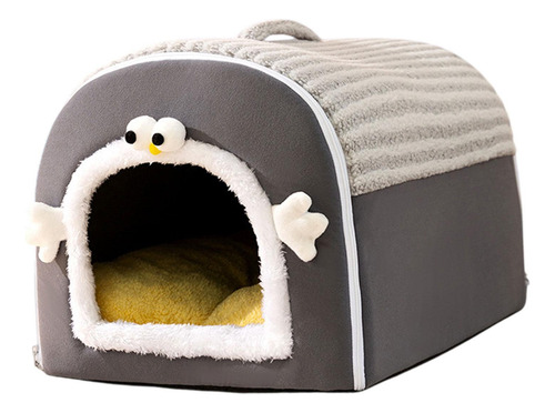 Casa Portátil Para Perros 2 En 1, Cama Para Perros Y S