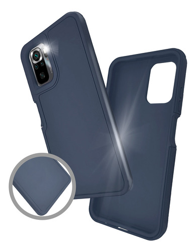 Funda Classic Urban Para Poco M5s Carcasa Para Celular Azul