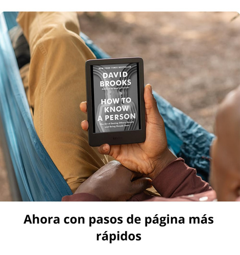 E-reader Kindle 11th Gen 2024 16gb Negro Con Pantalla De 6 Negro