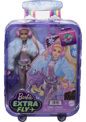 Muñeca Barbie Extra Fly Invierno C/accesorios - Envio Gratis