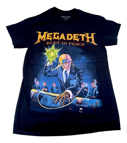 Megadeth Rust In Peace Polera S/xl Blackside