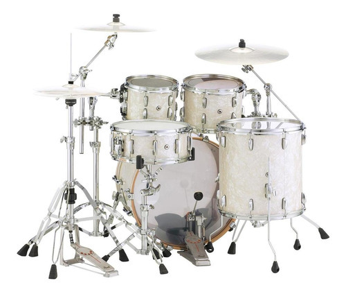 Batería 5pz Session Studio Select Series Sts5pzch-405 Pearl Color Nicotine White Marine Pearl