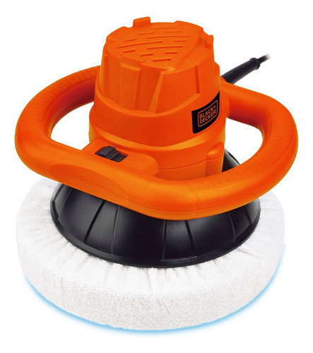 Politriz Orbital 10 Pol Base Estável 120w Kp12k Black+decker Cor Laranja 220V