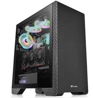 Gabinete Pc Gamer Thermaltake S300 Tg Vidrio Templado Pcreg